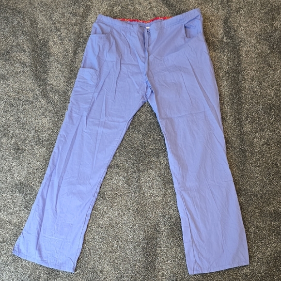 Dickies Pants - Dickies Ceil Blue Boot Cut Scrubs